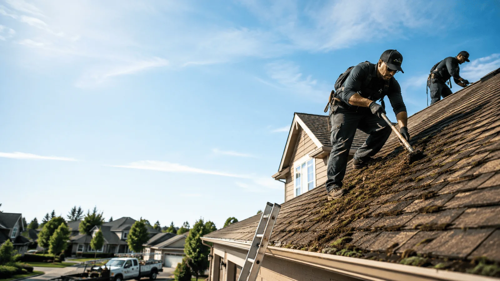 Roof Moss Removal in Mount Airy, LA near me